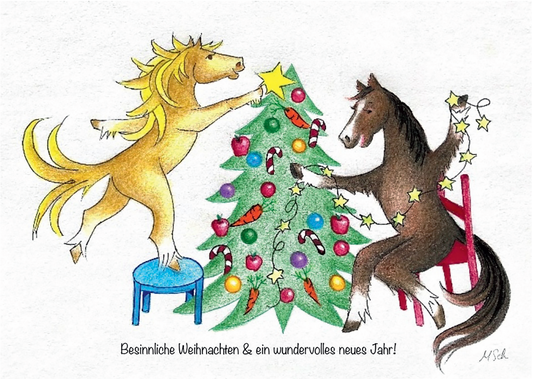 Weihnachts Postkarte