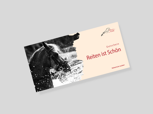 Gutschein "Reiten ist Schön"